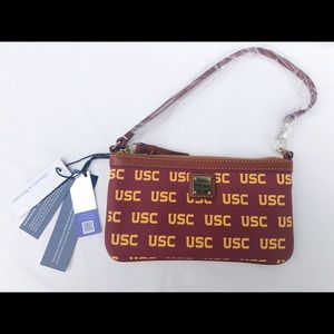 NEW Dooney & Bourke USC Wristlet